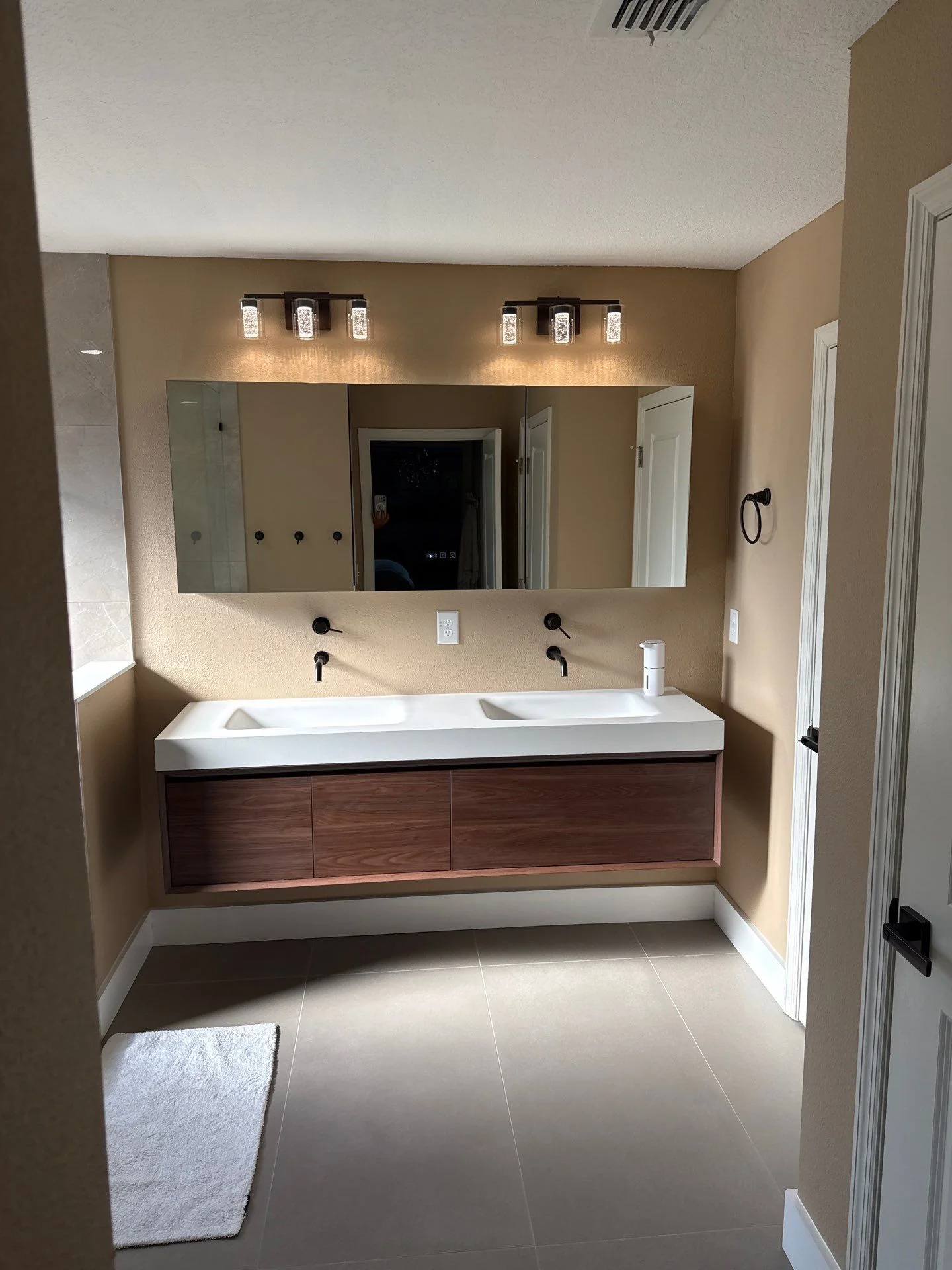 Tampa bathroom remodel by Salt & Pepper